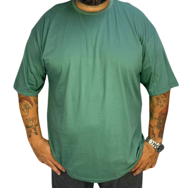 Camiseta Básica Gola Redonda  Nobre 30/1 Penteada Felipe - Imagem 18