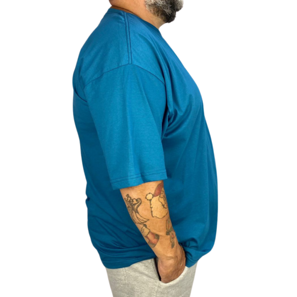 Camiseta Gola Redonda Extra Plus Size Felipe - Imagem 8
