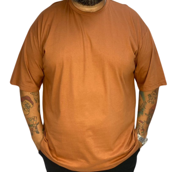 Camiseta Gola Redonda Extra Plus Size Felipe - Imagem 6