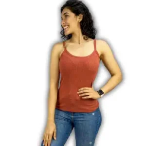 Blusa Alça Canelada Jaque