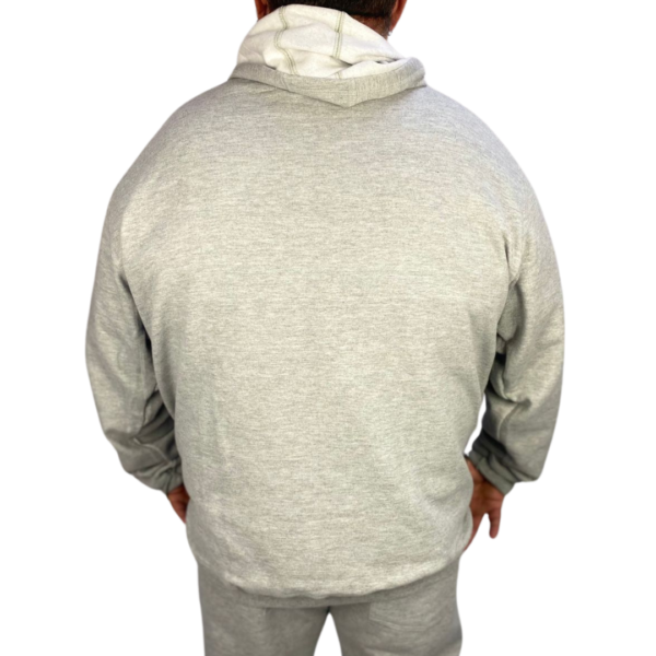 Casaco de Moleton Masculino Plus Size Canguru Fábio - Imagem 7